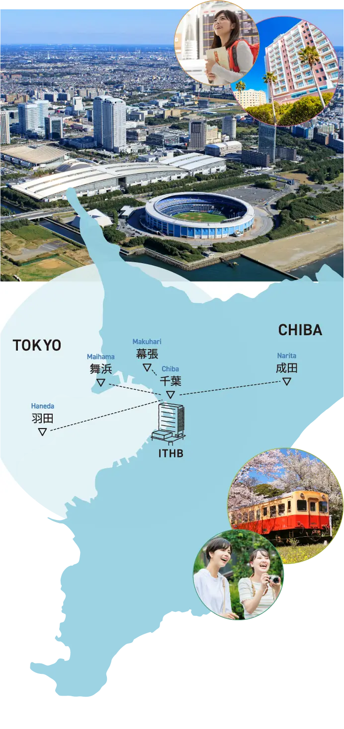 千葉の地図